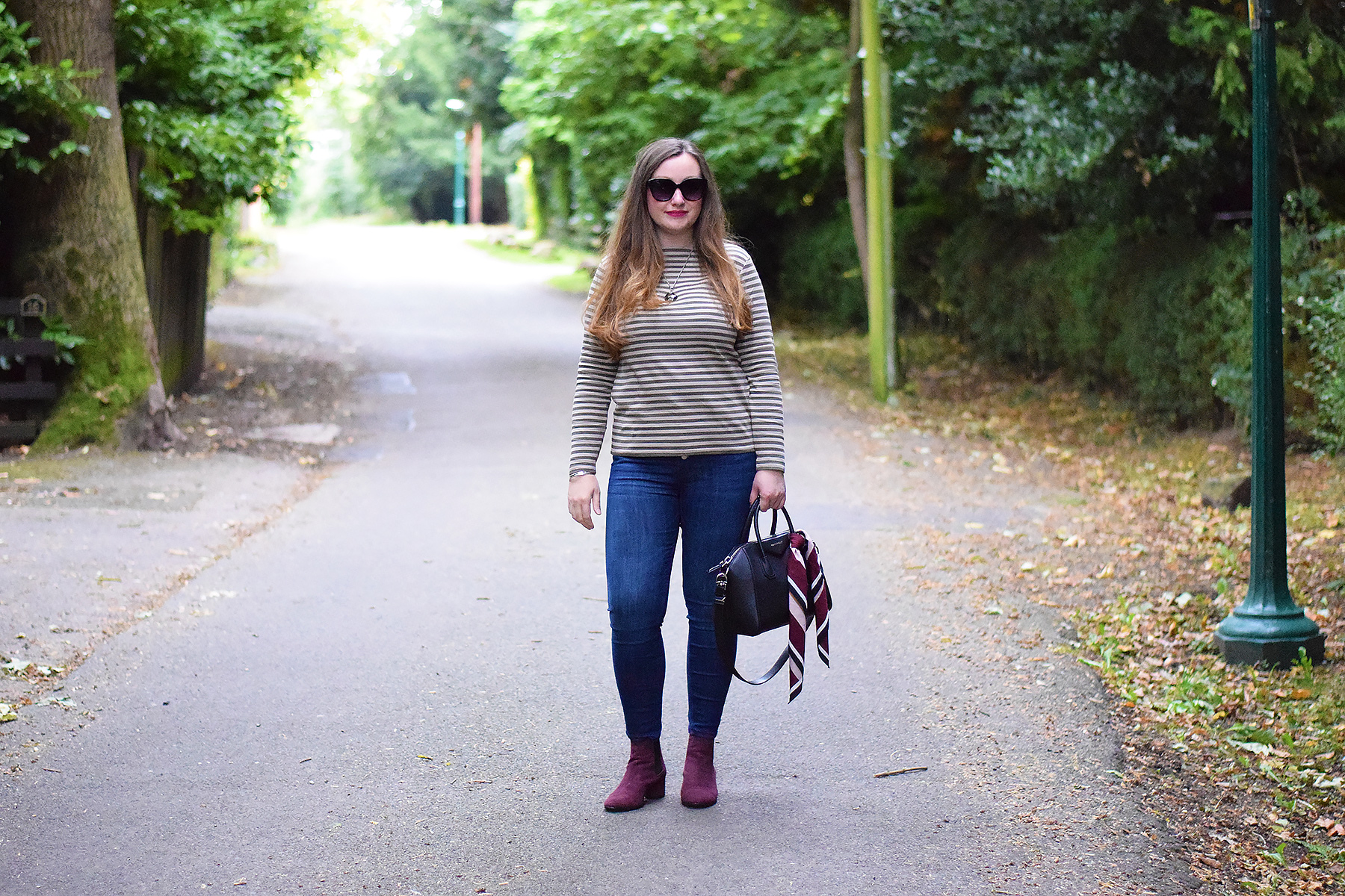 Burgundy Ankle Boots Outfit Ideas – JacquardFlower